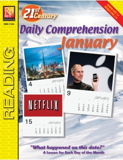 21st Century JANUARY DAILY COMPREHENSION - High Interest Reading Activities 21st Century JANUARY DAILY COMPREHENSION - High Interest Reading Activities