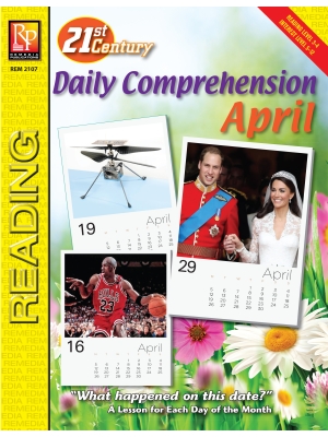 21st Century APRIL DAILY COMPREHENSION: High Interest Reading Activities 21st Century APRIL DAILY COMPREHENSION: High Interest Reading Activities