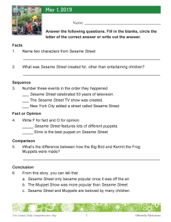 21st Century MAY DAILY COMPREHENSION: High Interest Reading Activities 21st Century MAY DAILY COMPREHENSION: High Interest Reading Activities