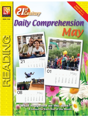 21st Century MAY DAILY COMPREHENSION: High Interest Reading Activities 21st Century MAY DAILY COMPREHENSION: High Interest Reading Activities