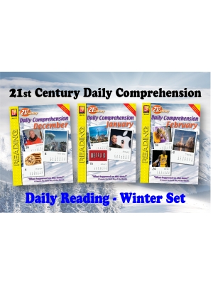 21st Century WINTER DAILY COMPREHENSION SET: (December - February) Reading Activities 21st Century WINTER DAILY COMPREHENSION SET: (December - February) Reading Activities