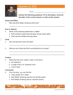 21st Century Daily Comprehension Fall BUNDLE 21st Century Daily Comprehension Fall BUNDLE