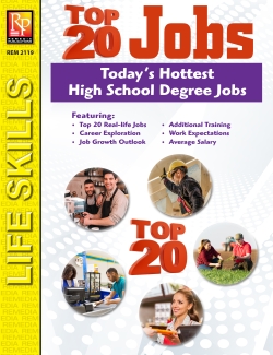 Top 20 High School Degree Jobs: Life Skill & Career Exploration | Vocational Top 20 High School Degree Jobs: Life Skill & Career Exploration | Vocational