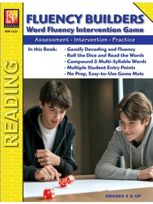 Fluency Builders: Word Fluency Intervention Game Fluency Builders: Word Fluency Intervention Game