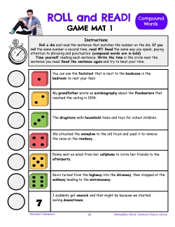 Fluency Builders- Decoding Words & Sentences - Reading Intervention Games Fluency Builders- Decoding Words & Sentences - Reading Intervention Games