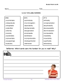 Fluency Builders- Decoding Words & Sentences - Reading Intervention Games