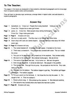Writing Basics Series: Writing Paragraphs Writing Basics Series: Writing Paragraphs