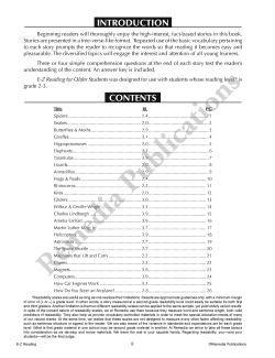 E-Z Reading for Older Students E-Z Reading for Older Students