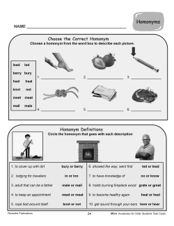 Science of Reading: More Vocabulary for Older Students - Homonyms, Heteronyms, Contractions, Abbreviations Science of Reading: More Vocabulary for Older Students - Homonyms, Heteronyms, Contractions, Abbreviations