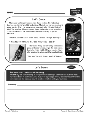 Science of Reading: Fluency Reading for Older Students Science of Reading: Fluency Reading for Older Students