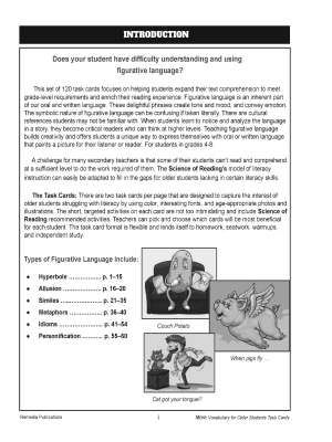 Science of Reading: Figurative Language Science of Reading: Figurative Language