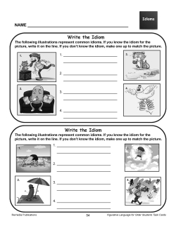 Science of Reading: Figurative Language Science of Reading: Figurative Language