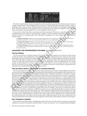 The Graveyard Book: Discovering Literature Series The Graveyard Book: Discovering Literature Series