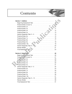 Basic Computational Skills: Straight Forward Math Series Basic Computational Skills: Straight Forward Math Series