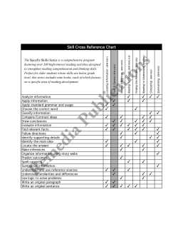 Specific Skills Series: Fact &amp; Opinion