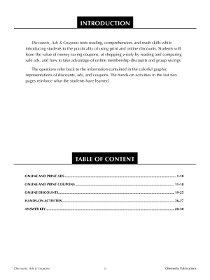 Ads & Coupons: Consumer Life Skills Activities Ads & Coupons: Consumer Life Skills Activities