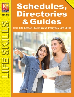 SCHEDULES, DIRECTORIES & GUIDES: Practical Practice Reading & Life Skills Activities SCHEDULES, DIRECTORIES & GUIDES: Practical Practice Reading & Life Skills Activities