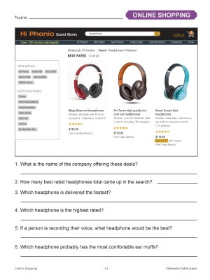 Practical Practice Reading: Online Shopping Practical Practice Reading: Online Shopping