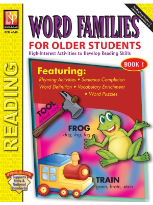 Word Families for Older Students (Book 1) Word Families for Older Students (Book 1)