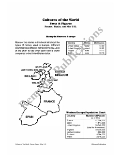 Cultures of the World: France, Spain, & the U.K. Cultures of the World: France, Spain, & the U.K.