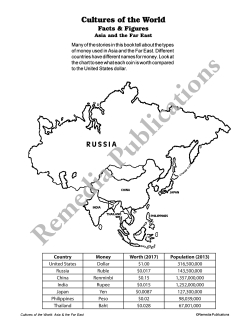 Cultures of the World: Asia & the Far East Cultures of the World: Asia & the Far East