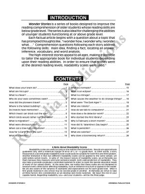 Wonder Stories (Reading Level 5) Wonder Stories (Reading Level 5)