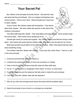 Reading About High-Interest Jobs (Reading Level 2) Reading About High-Interest Jobs (Reading Level 2)