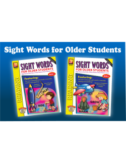 Sight Words for Older Students (2-Book Set) Sight Words for Older Students (2-Book Set)