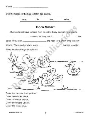 Context Clues Grades 1-3 Context Clues Grades 1-3