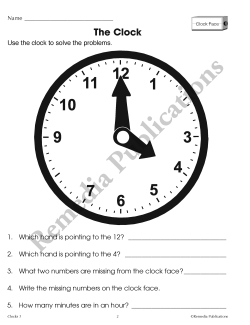 Clocks: Time Concepts 2-Book Set Clocks: Time Concepts 2-Book Set