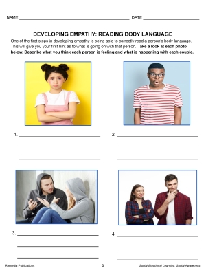 SEL Social Awareness Lessons: Developing Empathy & Listening SEL Social Awareness Lessons: Developing Empathy & Listening
