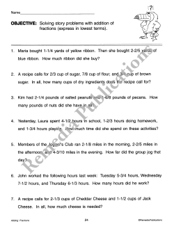 Fractions (4-Book Set) Fractions (4-Book Set)