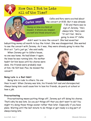 SOCIAL & EMOTIONAL SKILLS- IMPROVING BEHAVIOR: Reading Comprehension (SEL) SOCIAL & EMOTIONAL SKILLS- IMPROVING BEHAVIOR: Reading Comprehension (SEL)