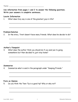 Social Skills 3-Book Set Social Skills 3-Book Set