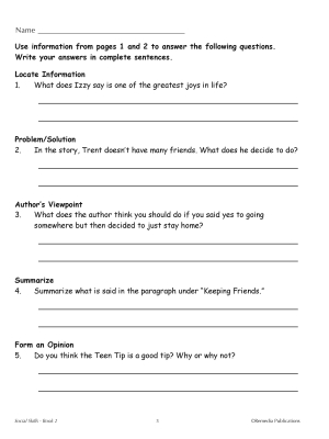 Social Skills 3-Book Set Social Skills 3-Book Set