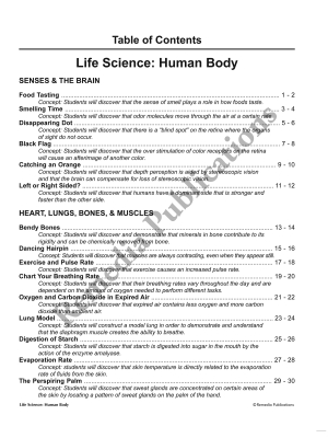 Hands-On Experiments: Life Science (The Human Body) Hands-On Experiments: Life Science (The Human Body)