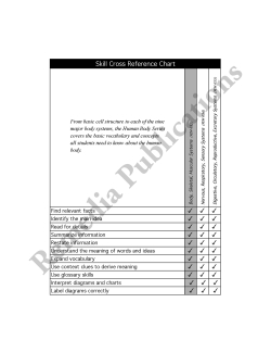The Human Body: Skeletal & Muscular Systems The Human Body: Skeletal & Muscular Systems