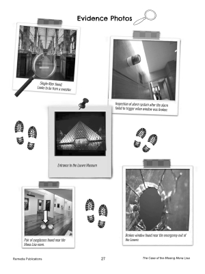 Mysteries for Older Students: The Case of the Missing Mona Lisa Mysteries for Older Students: The Case of the Missing Mona Lisa
