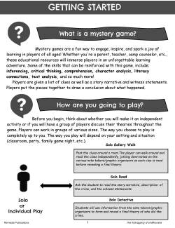 Mysteries for Older Students: The Kidnapping of a Millionaire Mysteries for Older Students: The Kidnapping of a Millionaire