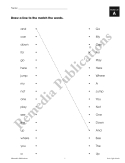 Sight Words For Older Students (Book 1)