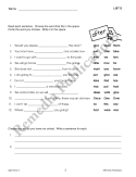 Sight Words For Older Students (Book 2)