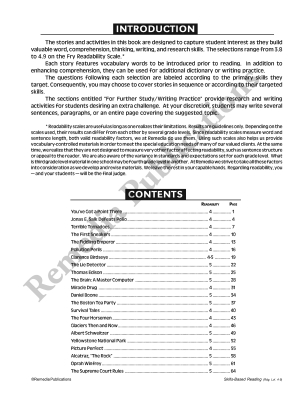 Skills-Based Reading (Reading Level 4-5) Skills-Based Reading (Reading Level 4-5)