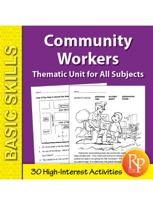 Community Helpers: Thematic Skill-Builder Unit for All Subjects (eBook) Community Helpers: Thematic Skill-Builder Unit for All Subjects (eBook)