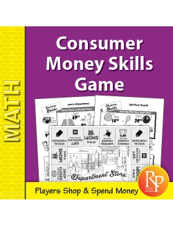 Department Store Math: Consumer Money Skills Game Department Store Math: Consumer Money Skills Game