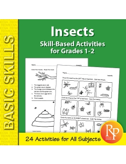 Insects: Thematic Skill-Based Activities for Grades 1-2 (eBook) Insects: Thematic Skill-Based Activities for Grades 1-2 (eBook)