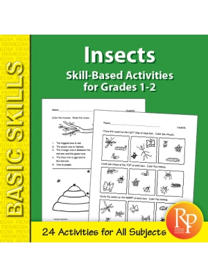 Insects: Thematic Skill-Based Activities for Grades 1-2 (eBook) Insects: Thematic Skill-Based Activities for Grades 1-2 (eBook)