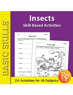 Insects: Skill-Based Activities for Grades 3-4 (eBook) Insects: Skill-Based Activities for Grades 3-4 (eBook)