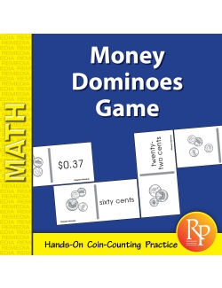 Money Dominoes Game: Coins &amp; Currency Practice