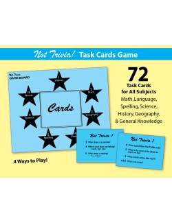 Not Trivia! Task Card Game for All Subjects (Grade 1) Not Trivia! Task Card Game for All Subjects (Grade 1)