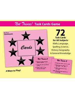 Not Trivia! Task Card Game for All Subjects (Grade 2) Not Trivia! Task Card Game for All Subjects (Grade 2)